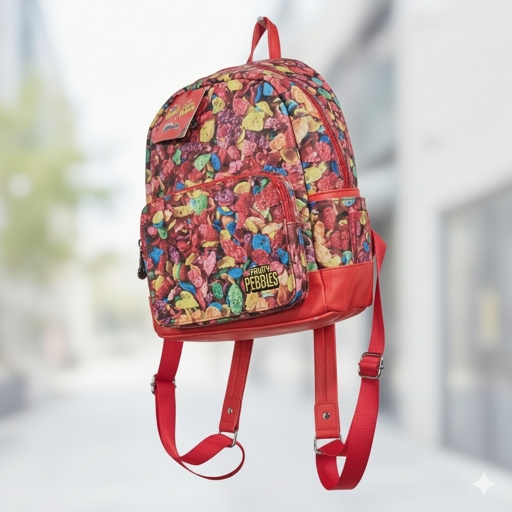 Cakeworthy X Fruity Pebbles Graphic Mini Backpack